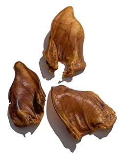Jack&Pup Whole Pig Ears For Dogs - Extra Thick Large Pigs Ears - Premium Dog Pig Ear Treats - Natural Dog Pork Chews; Excellent Rawhide Alternative (10 Pack) -Zoo Shop 41wxL08xu1L