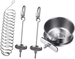 EVANEM Tool Toys 1 Set Bird Supplies Tool Set Toy Tray Bird Feeder Cat Toys Parrot Food Holder Food Bird Cup Parrot Feeding Bowls Mimic Pet Feeding Device Parrot Feeder Bird Food Container Bird Toy -Zoo Shop 41x03TF5cXL. AC