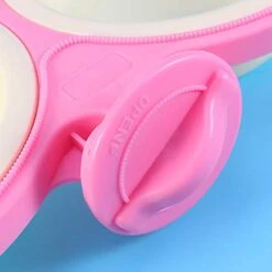 POPETPOP Dog Crate Feeder-Durable Pet Bowls Hanging Water Bowl For Dog Cage Cat Double Bowls Coop Cup Feeder-Pink -Zoo Shop 41xBnNcS1ZL