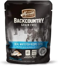 Merrick Backcountry Grain Free Wet Cat Food Variety Pack Real Poultry Recipes Cuts In Gravy - (12) 3 Oz. Pouches 16 Merrick Backcountry Grain Free Wet Cat Food Variety Pack Real Poultry Recipes Cuts In Gravy - (12) 3 Oz. Pouches -Zoo Shop 41xqMmd4v6L. AC