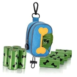 VILLFUL Pet Waste Bag Travel Accessory For Dog Portable Dog Bag Doggy Waste Bags Pet Waste Bags Dog Trash Pouch Dog Waste Bag Holder Dog Poo Bag Holder For Leash Bag: Oxford Cloth