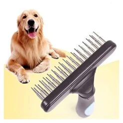 AIRFUL Pet Supplies For Dogs Bed Pet Grooming Brush Shedding And Dematting Undercoat Rake Comb For Dogs And Cats Extra Wide Blue Pet Supplies For Cats Food (Blue, One Size) (Color : Blue) -Zoo Shop 41y0Cjdw0QL