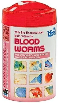 Hikari Bio-Pure Freeze Dried Blood Worms For Pets, 1.58-Ounce -Zoo Shop 41yGcTGqyGL. AC