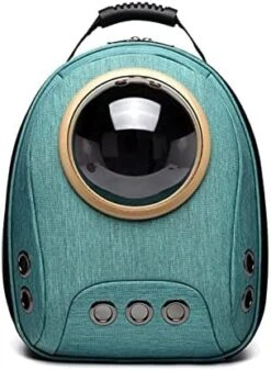 LEFEDA Backpack For Dog Carrier Pet Travel Dog Cat Transport Bag Transparent Capsule Breathable Hiking Portable Dog Backpack Pet Backpack Carrier (Color : Ivory Yellow, Size : 20x32x42cm) -Zoo Shop 41yPOjpvJ3L. AC