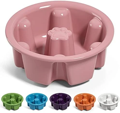 LE TAUCI PET Ceramic Dog Bowl, 2.6 Cups Dog Water Bowl, Weighted Dog Food Bowl Dish For Small Medium Breed, Fit For Dog Bowl Stand With Hole Opening Between 5.75" - 6.25" 10 LE TAUCI PET Ceramic Dog Bowl, 2.6 Cups Dog Water Bowl, Weighted Dog Food Bowl Dish For Small Medium Breed, Fit For Dog Bowl Stand With Hole Opening Between 5.75" - 6.25" - Image 8