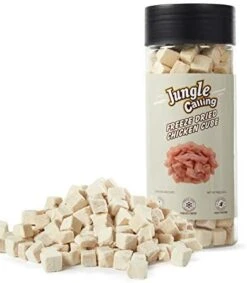 Jungle Calling Freeze Dried Cat And Dog Treats, Grain Free, Raw Single Ingredient Chicken, High Protein Snacks For Training (Chicken Cube) 14 Jungle Calling Freeze Dried Cat And Dog Treats, Grain Free, Raw Single Ingredient Chicken, High Protein Snacks For Training (Chicken Cube) -Zoo Shop 41ylbUTKGaL. AC