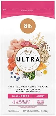 NUTRO ULTRA Adult Small Breed High Protein Natural Dry Dog Food With A Trio Of Proteins From Chicken, Lamb And Salmon, 4 Lb. Bag 10 NUTRO ULTRA Adult Small Breed High Protein Natural Dry Dog Food With A Trio Of Proteins From Chicken, Lamb And Salmon, 4 Lb. Bag - Image 8