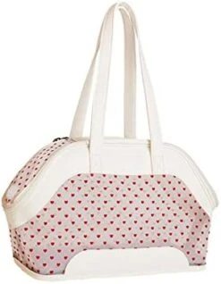 LEFEDA Summer Breathable Mesh Pet Handbag Dog Bag Portable Fabric Outdoor Travel Cat Carrier Bags Puppy Kitten Single Shoulder Bags Pet Backpack Carrier (Color : White) -Zoo Shop 41z5lifqXL. AC