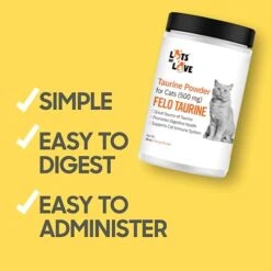FELO Taurine - Taurine Supplement For Cats, Taurine For Cats, Taurine Powder For Cat - 16 Oz, Powder (Thomas Pet Earlier) -Zoo Shop 41zTMFZeklL