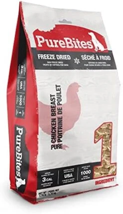 PureBites Freeze Dried RAW Chicken Breast Treats For Dogs, 8.6oz 23 PureBites Freeze Dried RAW Chicken Breast Treats For Dogs, 8.6oz -Zoo Shop 41zeJdigEL. AC