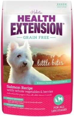 Health Extension Little Bites Dry Dog Food, Natural Food With Vitamins & Minerals, Suitable For All Puppies, Grain Free Buffalo & Whitefish Recipe With Whole Vegetable & Berries (10 Pound / 4.5 Kg) -Zoo Shop 41zlqQfQNTL. AC