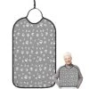 Funnywall88 Adult Bibs Pet Dog Cat Paws Waterproof Apron For Elderly, Women For Eating With Adjustable Strap Snap Closure - Washable With Optional Crumb Catcher, Reusable, Large 1 Funnywall88 Adult Bibs Pet Dog Cat Paws Waterproof Apron For Elderly, Women For Eating With Adjustable Strap Snap Closure - Washable With Optional Crumb Catcher, Reusable, Large -Zoo Shop 41zoEJzOwVL