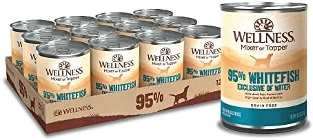 Wellness 95% Chicken Natural Wet Grain Free Canned Dog Food, 13.2-Ounce Can (Pack Of 12) 11 Wellness 95% Chicken Natural Wet Grain Free Canned Dog Food, 13.2-Ounce Can (Pack Of 12) - Image 9