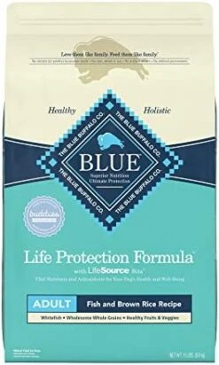 Blue Buffalo Life Protection Formula Natural Adult Dry Dog Food, Chicken And Brown Rice 30-lb -Zoo Shop 41zxUqIp8sL. AC