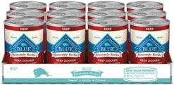 Blue Buffalo Homestyle Recipe Natural Adult Wet Dog Food, Turkey Meatloaf 12.5-oz Can (Pack Of 12) -Zoo Shop 51 KfnrOPmL. AC