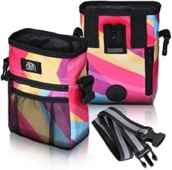 CHEERING PET Dog Treat Pouch, Dog Training Treat Bags, For Treats, Toys, Built-in Poop Bag Dispenser, 3 Ways To Wear -Zoo Shop 51 NnC2GhAL. AC