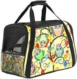 Pet Carrier Japanese Food Takoyaki Octopus Illustration Soft-Sided Pet Travel Carriers For Cats,Dogs Puppy Comfort Portable Foldable Pet Bag Airline Approved -Zoo Shop 51 fgA1XeRS. AC