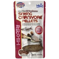Hikari Sinking Carnivore Pellets For Pets, 2.61-Ounce 2 Pack By HIKARI