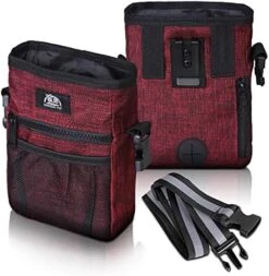 CHEERING PET Dog Treat Pouch, Dog Training Treat Bags, For Treats, Toys, Built-in Poop Bag Dispenser, 3 Ways To Wear -Zoo Shop 5103L82rjFL. AC