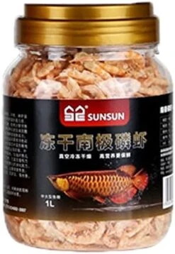 JackSuper 3000ml Fish Food Aquarium Pond Fish Food Arowana Food Floating Shrimp Freeze Dried Krill Carnivore Koi Tropical Cichlid Turtle (3000ml) 13 JackSuper 3000ml Fish Food Aquarium Pond Fish Food Arowana Food Floating Shrimp Freeze Dried Krill Carnivore Koi Tropical Cichlid Turtle (3000ml) -Zoo Shop 5106JTpTXFL. AC