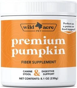 Wild Acre Pumpkin Powder For Dogs - No More Diarrhea Or Scoots! - Digestive Puree Treat Or Food Topper - Fiber Supplement For Dogs With Prebiotics, 16oz 12 Wild Acre Pumpkin Powder For Dogs - No More Diarrhea Or Scoots! - Digestive Puree Treat Or Food Topper - Fiber Supplement For Dogs With Prebiotics, 16oz -Zoo Shop 5109MeqyKOL. AC