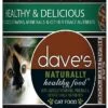 Dave's Pet Food Grain Free Wet Cat Food (Chicken), Made In USA Naturally Healthy Canned Cat Food, Added Vitamins & Minerals, Wheat & Gluten-Free, 12.5 Oz (Case Of 12)