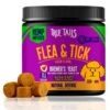 True Tails Flea And Tick Prevention For Dogs β 90 Bacon Soft Chews Dog Flea & Tick Control β Natural Flea And Tick Treatment With Garlic, Hemp, Vitamin B Complex β With No Preservatives 2 True Tails Flea And Tick Prevention For Dogs β 90 Bacon Soft Chews Dog Flea & Tick Control β Natural Flea And Tick Treatment With Garlic, Hemp, Vitamin B Complex β With No Preservatives -Zoo Shop 510dLCT8iJL