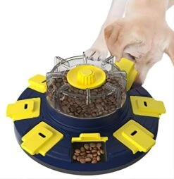 Kubatis Dog Rotating Puzzle Toys Level 3 2 1, Dog Treat Puzzle Slow Feeder, Interactive Enrichment Toys For Large/Medium/Small, Dog Food Dispenser For Boredom And Mental Stimulation.(Dark Blue) 27 Kubatis Dog Rotating Puzzle Toys Level 3 2 1, Dog Treat Puzzle Slow Feeder, Interactive Enrichment Toys For Large/Medium/Small, Dog Food Dispenser For Boredom And Mental Stimulation.(Dark Blue) -Zoo Shop 511ZSrovWEL. AC 1