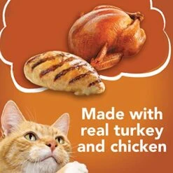 Purina Friskies Gravy Wet Cat Food Variety Pack, TurChicken Extra Gravy Chunky, Meaty Bits & Shreds - (40) 5.5 Oz. Cans 12 Purina Friskies Gravy Wet Cat Food Variety Pack, TurChicken Extra Gravy Chunky, Meaty Bits & Shreds - (40) 5.5 Oz. Cans -Zoo Shop 512EC3qolmL