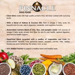 Pinnacle Trout & Pumpkin Dry Dog Food 4 Lb, Infused With Broth -Zoo Shop 512J1oTioyL