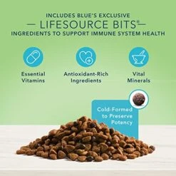 Blue Buffalo True Solutions Perfect Skin & Coat Natural Adult Dry Dog Food, Salmon 24-lb -Zoo Shop 512TB9uJcDL