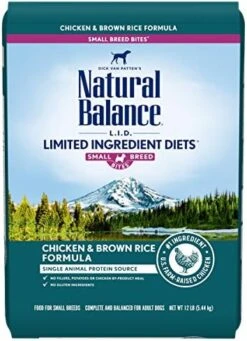 Natural Balance Limited Ingredient Small-Breed Adult Dry Dog Food With Healthy Grains, Lamb & Brown Rice Recipe, 12 Pound (Pack Of 1) -Zoo Shop 512ZydhwscL. AC