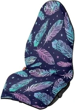 Howilath Colorful Dog Paw & Bone & Heart Printed Sport Car Seat Cover Washable Sweat Towel Waterproof Seat Protector For Car Seat Protector From Sweat Food Dirt After Gym Hiking -Zoo Shop 512plh2ctL. AC