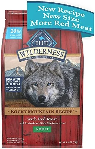 Blue Buffalo Wilderness Rocky Mountain Recipe High Protein Natural Adult Dry Dog Food, Red Meat With Grain 13 Lb Bag 11 Blue Buffalo Wilderness Rocky Mountain Recipe High Protein Natural Adult Dry Dog Food, Red Meat With Grain 13 Lb Bag - Image 9