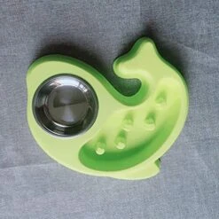 Balacoo Puppy Puzzle Toys Puppy Puzzle Toys Puppy Feeder Dog Slow Feeder Bowl Stainless Steel Water Bowl Anti-Choking Pet Dog Feeder For Pet Dog Use (Green) Puzzle Feeder Puppy Feeder Puppy Feeder -Zoo Shop 5135EhuCnuL