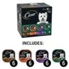 CESAR Wet Dog Food Classic Loaf In Sauce Poultry Variety Pack, (24) 3.5 Oz. Easy Peel Trays With Real Chicken, Turkey Or Duck -Zoo Shop 513E9omZJTL
