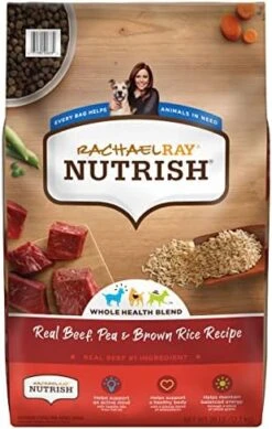 Rachael Ray Nutrish Premium Natural Dry Dog Food, Real Beef, Pea & Brown Rice Recipe, 14 Pounds, Model:-P -Zoo Shop 513TFBUcUoL. AC