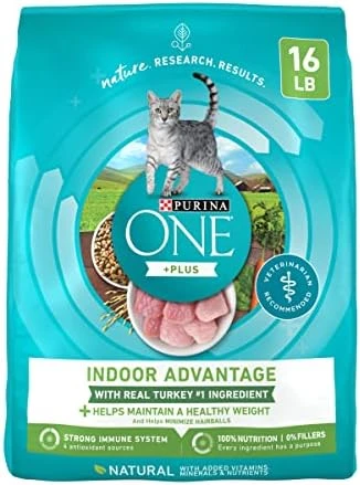 Purina ONE Natural, Low Fat, Weight Control, Indoor Dry Cat Food, +Plus Indoor Advantage - 16 Lb. Bag 10 Purina ONE Natural, Low Fat, Weight Control, Indoor Dry Cat Food, +Plus Indoor Advantage - 16 Lb. Bag - Image 8
