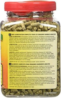 Zoo Med Natural Adult Bearded Dragon Food 10 Oz - Pack Of 4