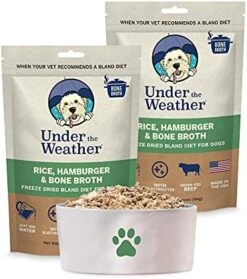 Under The Weather Easy To Digest Bland Diet For Sick Dogs - Contains Electrolytes - Gluten Free, All Natural, Freeze Dried 100% Human Grade Meats - Rice, Chicken & Pumpkin -Zoo Shop 513yBbsvs6L. AC