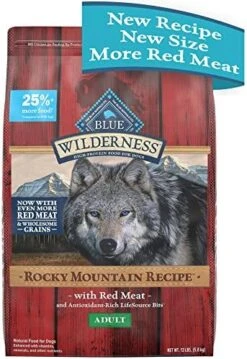 Blue Buffalo Wilderness Rocky Mountain Recipe High Protein Natural Adult Dry Dog Food, Red Meat With Grain 13 Lb Bag 20 Blue Buffalo Wilderness Rocky Mountain Recipe High Protein Natural Adult Dry Dog Food, Red Meat With Grain 13 Lb Bag -Zoo Shop 5145RDIRgL. AC