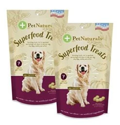 Pet Naturals Superfood Dog Treats With Blueberry And Kale - No Corn, Wheat Or Artificial Ingredients - Healthy Snacks For Good Behavior And Training