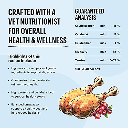 The Honest Kitchen Câté™ Grain Free Turkey Pâté Wet Cat Food, 5.5 Oz (Pack Of 12) 4 The Honest Kitchen Câté™ Grain Free Turkey Pâté Wet Cat Food, 5.5 Oz (Pack Of 12) - Image 2