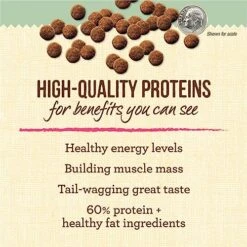 Merrick Lil' Plates Small Breed Dog Food, Grain Free Senior Real Chicken And Sweet Potato Recipe, Small Dog Food - 4 Lb. Bag -Zoo Shop 514oEmIIM4L