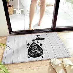 Cute Dog With Sunglasses Doormat Area Rug Non Slip Non-Shedding Absorbent Living Room Entryway Bedroom Floor Mat 24"x35", Anti-Skid Soft Fluffy Door Mat Indoor Home Decor, Pet Paws With Word Welcome -Zoo Shop 514s4YYcjnL. AC