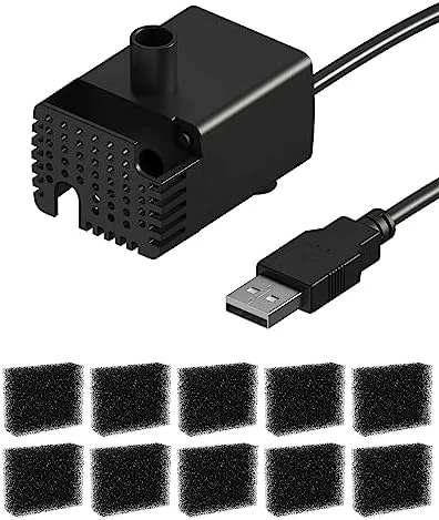 Stouchi Cat Water Fountain 85oz/2.5L, Stainless Steel Pet Water Fountain For Cats Dogs Inside With Led Light, Ultra-Quiet Cat Water Dispenser Bowl, Cat Waterer Fountain For Multiple Pets, Black 9 Stouchi Cat Water Fountain 85oz/2.5L, Stainless Steel Pet Water Fountain For Cats Dogs Inside With Led Light, Ultra-Quiet Cat Water Dispenser Bowl, Cat Waterer Fountain For Multiple Pets, Black - Image 7