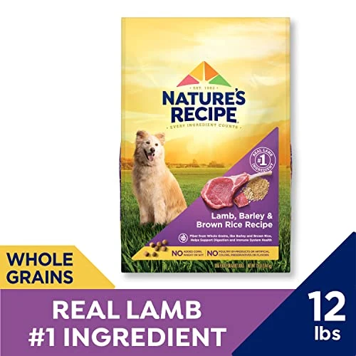 Nature’s Recipe Original Dry Dog Food For Adult Dogs, Lamb & Rice Recipe, 12 Lb Bag 4 Nature’s Recipe Original Dry Dog Food For Adult Dogs, Lamb & Rice Recipe, 12 Lb Bag - Image 2