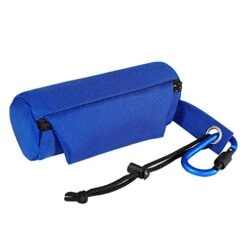 Dibea Dog Food Bag Dog Training Pouch Portable Dog Treat Bag Snack Bag Dogs Blue