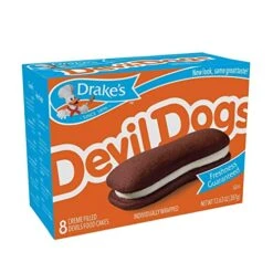 Drake's Devil Dogs By The Case! 12- Boxes Of Devil Dogs, 8 Ct Each Box. 96- Devil Dogs In All! -Zoo Shop 515hYioNHKL