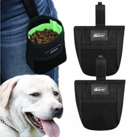 2 Pcs Dog Treat Pouch Pet Trainning Waist Bag Portable Food Snack Small Item Storage Holder Bag Hook Design Pet Training Reward Pouch Bait Bag Mini Doggie Puppy Bird Snack Carrier Container Pockets -Zoo Shop 515vLGXNSZL. AC